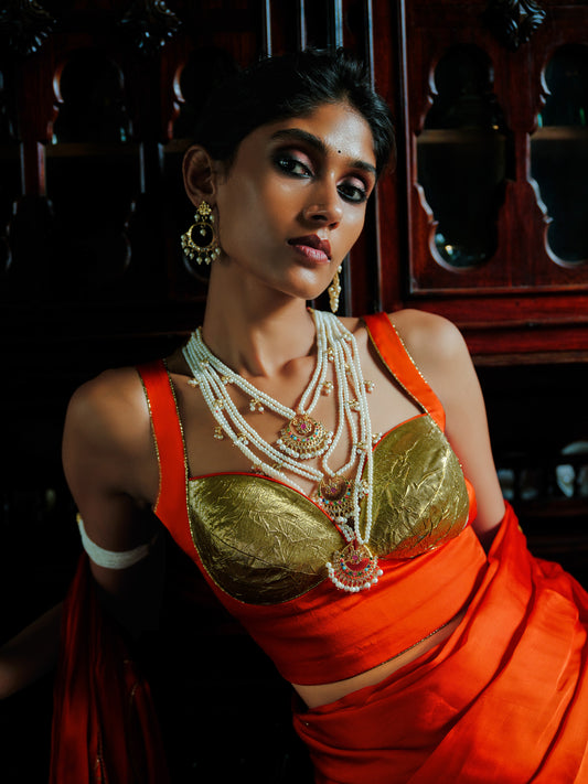 AGNEE REKHA SAREE SET