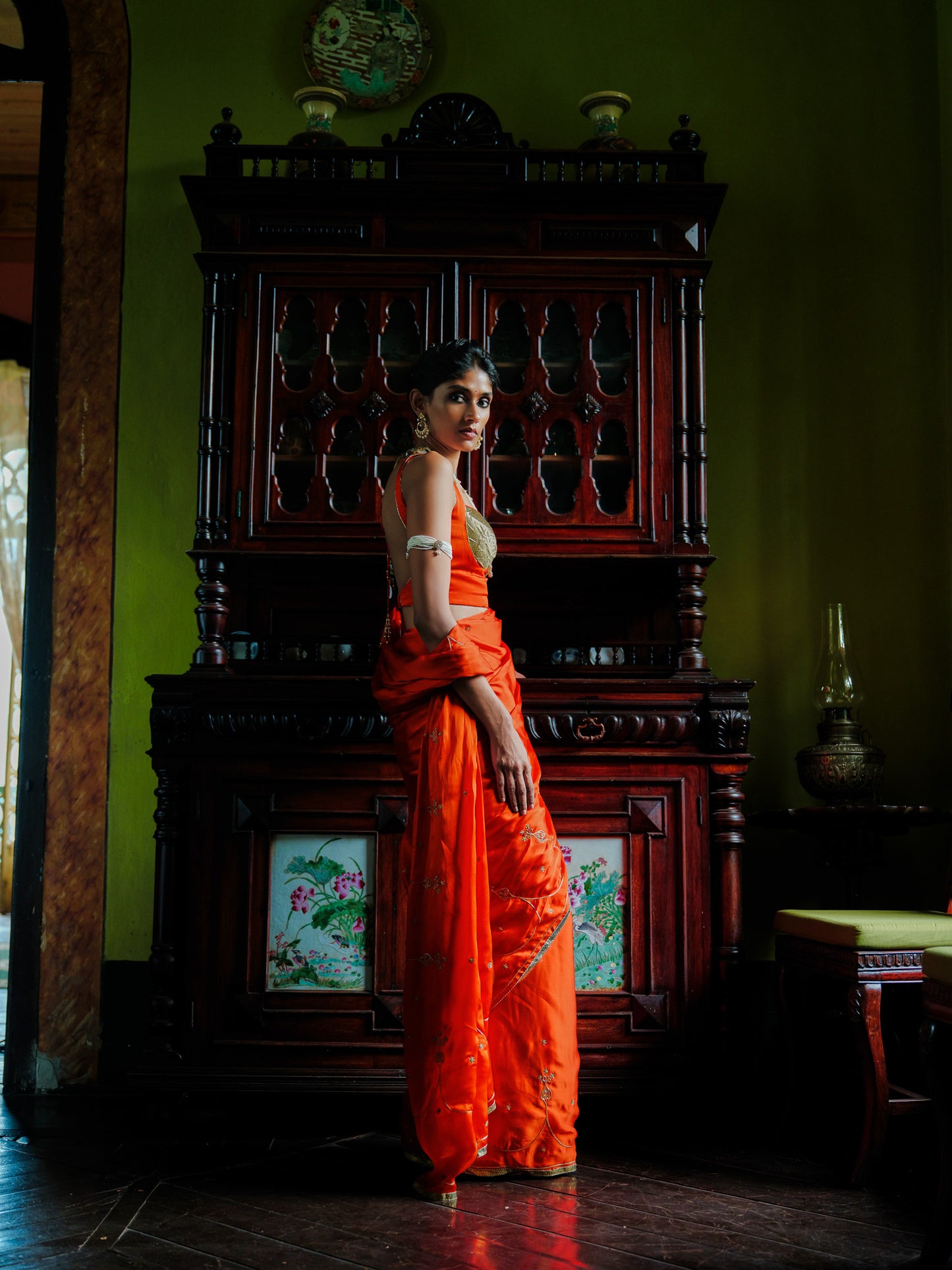 AGNEE REKHA SAREE SET