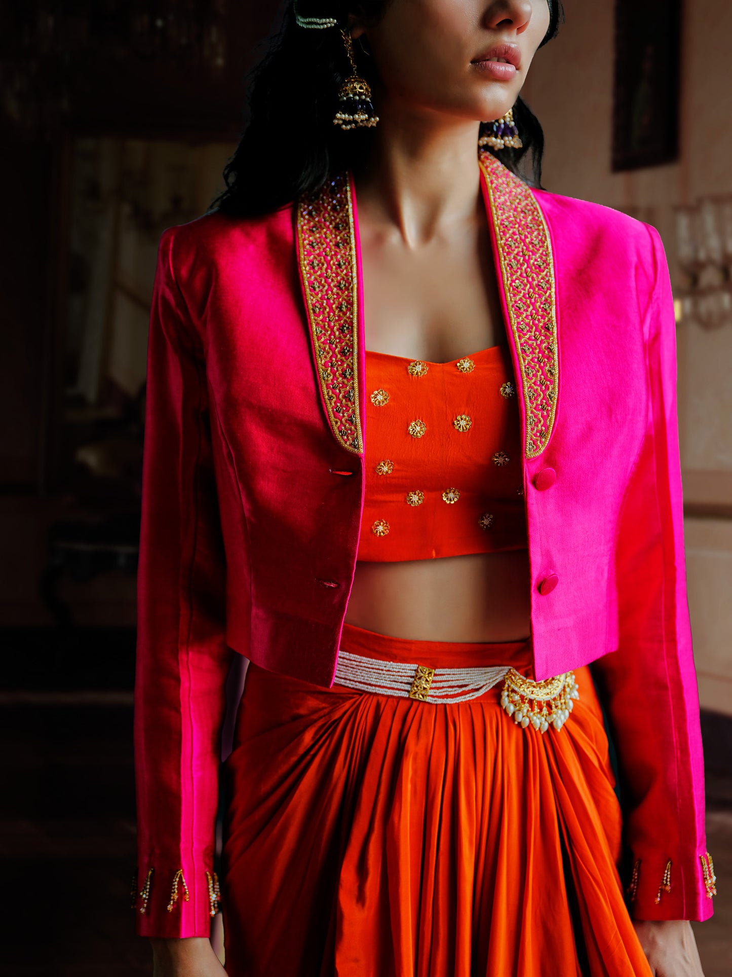 RANG MEHFIL JACKET SET