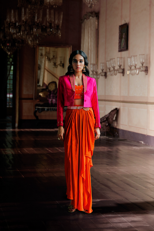 RANG MEHFIL JACKET SET