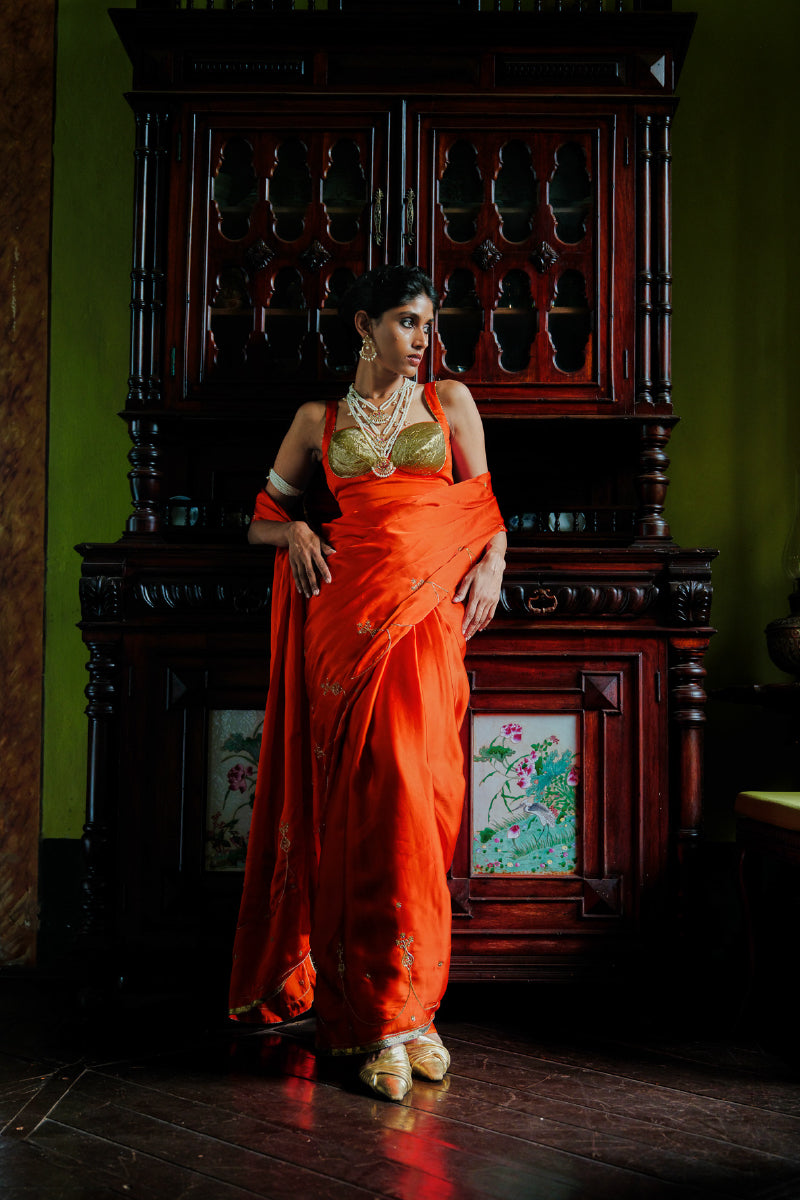 AGNEE REKHA SAREE SET