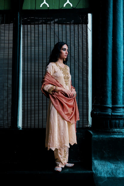 GULABI NAZAAKAT KURTA SET